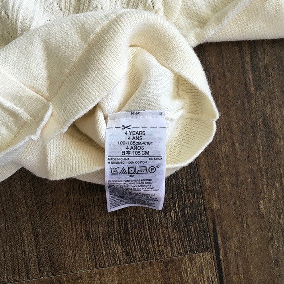 GAP Cream Knit Button-Up Cardigan - Picture 4 of 4